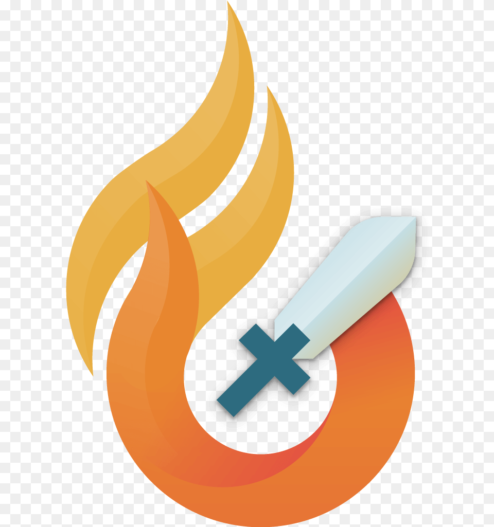 Mygen Church Color Icon Cross, Fire, Flame, Text Free Png