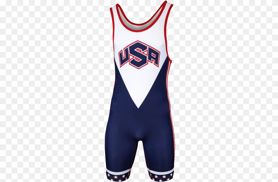 Myhouse Usa Stars And Stripes Singlet Spandex, Clothing, Shirt, Adult, Female Png Image