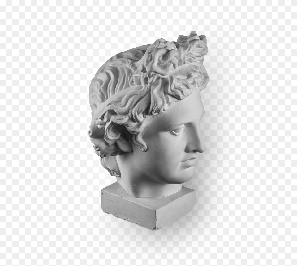 Mykonos Bust Sculpture Bust, Art, Clothing, Hat, Person Png