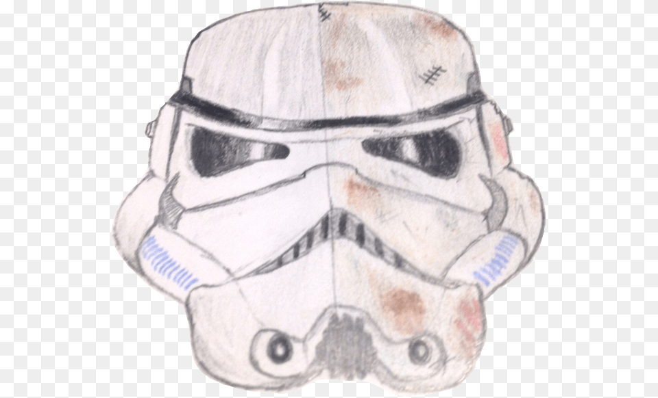 Myphoto Mydrawing Halfhalf Stormtrooper Starwars Sketch, Diaper, Adult, Male, Man Free Transparent Png