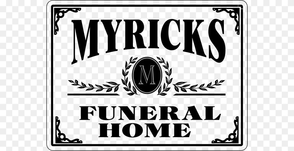 Myricks Funeral Home, Text, Symbol Free Transparent Png