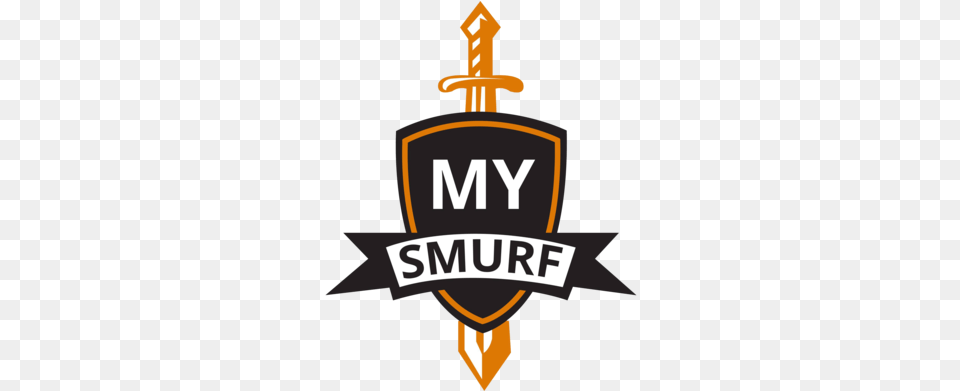 Mysmurf Smurf Account Logo, Badge, Symbol, Dynamite, Weapon Free Transparent Png
