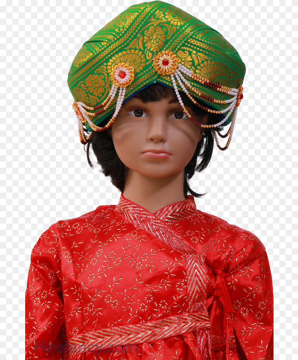 Mysore Maha Raja Pagdi Doll, Adult, Person, Hat, Woman Free Png Download