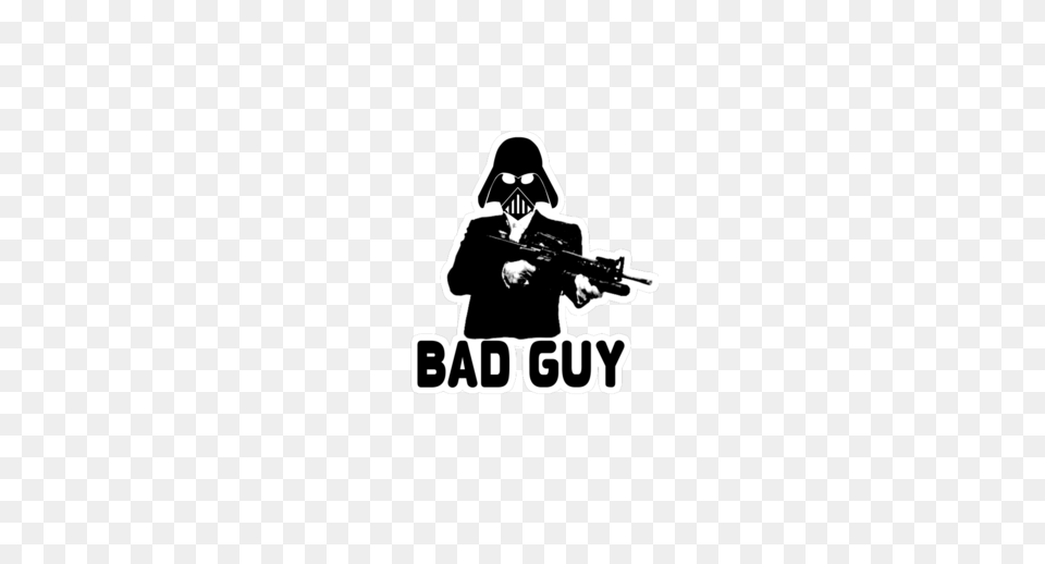 Mysoti, Stencil, Person, Firearm, Weapon Free Png Download