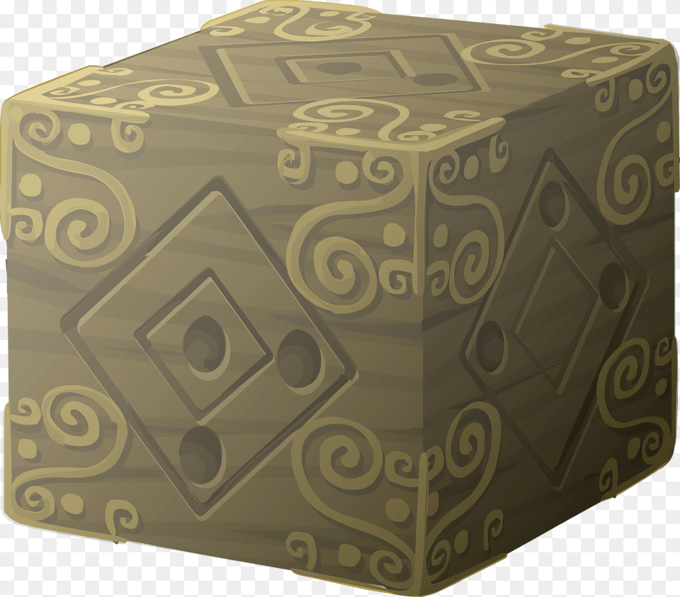 Mysterious Cube Fantasy Artifact Clipart, Furniture, Box Free Png Download