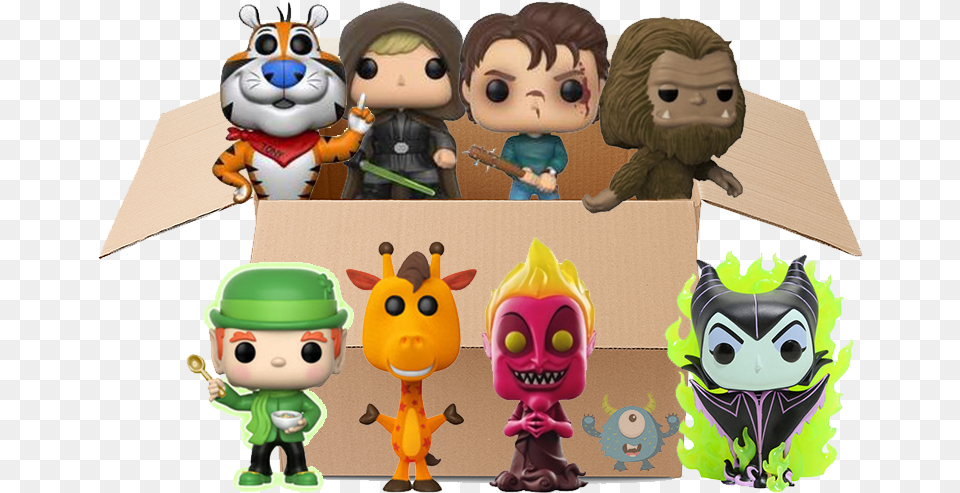 Mystery Box Gorlocks Garage Funko Mystery Box, Doll, Toy, Baby, Person Free Transparent Png