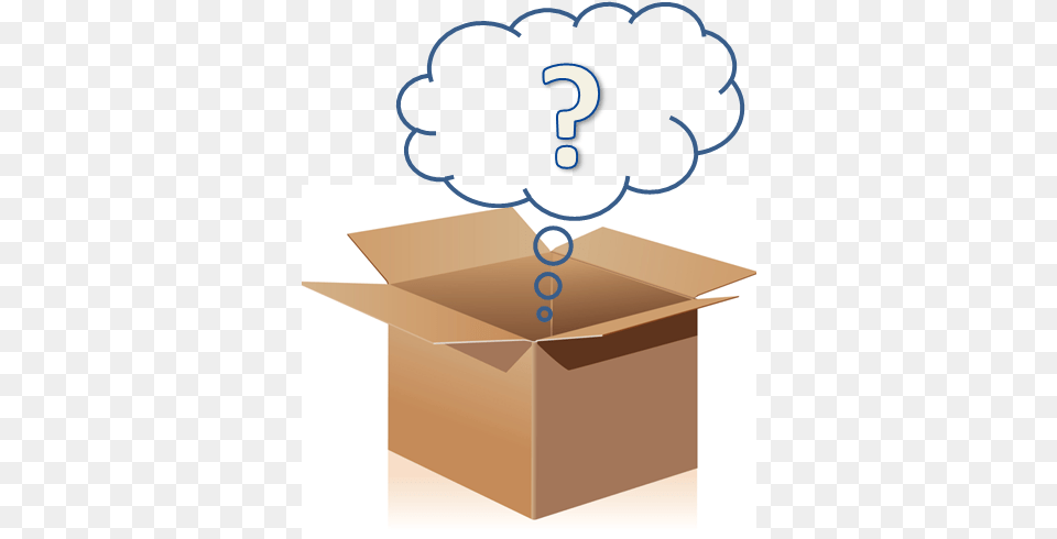 Mystery Box Mystery Box Cartoon Transparent, Cardboard, Carton, Mailbox, Package Png Image