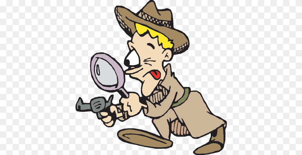 Mystery Clipart Crime Scene Investigator, Clothing, Hat, Baby, Person Png