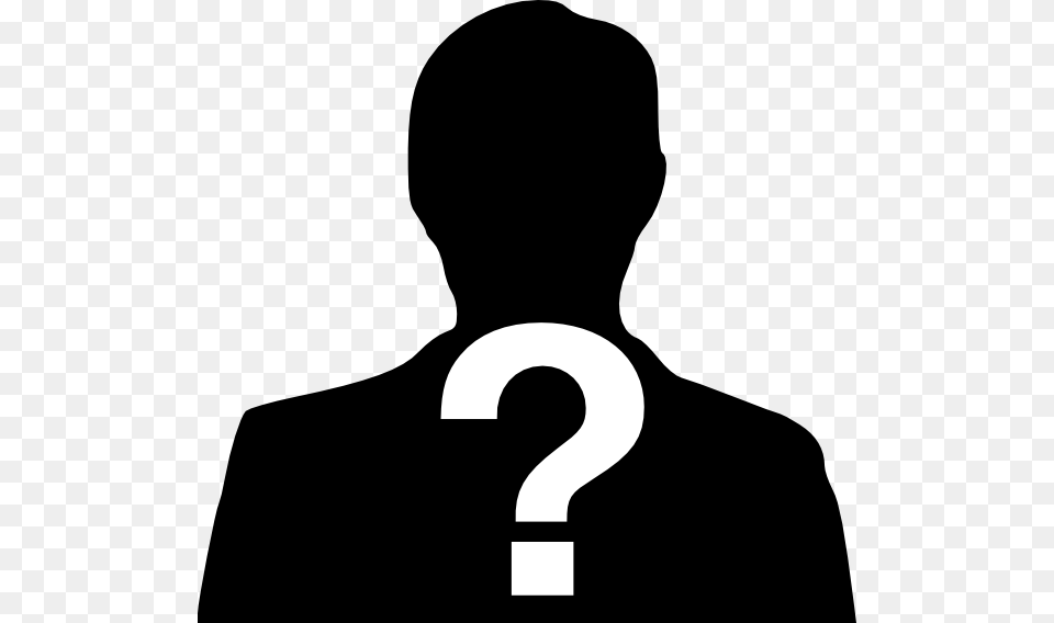 Mystery Clipart Insight, Silhouette, Adult, Male, Man Png