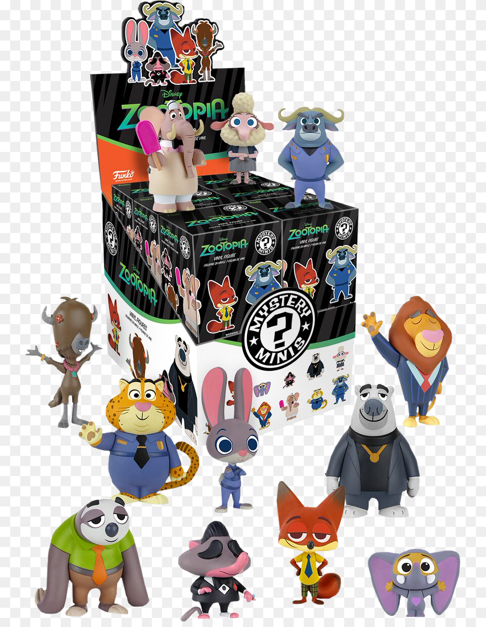 Mystery Mini Blind Box Display Funko Mystery Minis, Toy, Plush, Baby, Person Png Image
