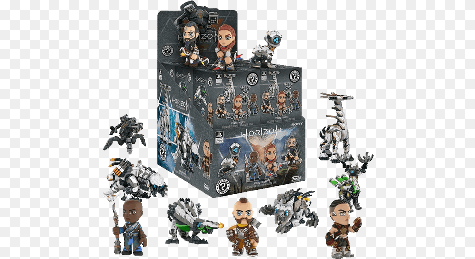 Mystery Minis Horizon Zero Dawn, Figurine, Baby, Person, Robot Free Png