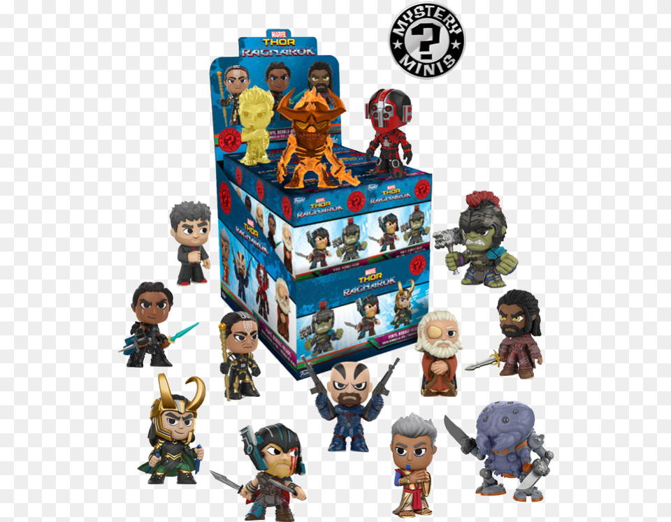 Mystery Minis Marvel Thor Ragnarok, Baby, Person, Toy, Doll Free Transparent Png