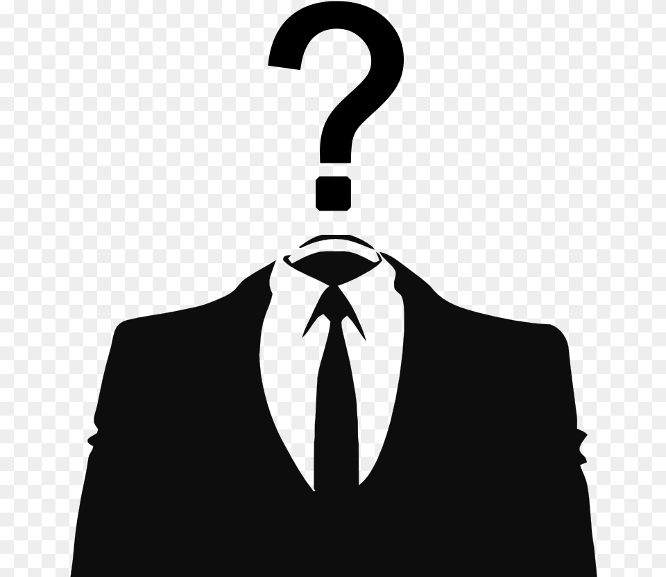 Mystery Person Mystery Man Accessories, Clothing, Tie, Formal Wear Free Transparent Png