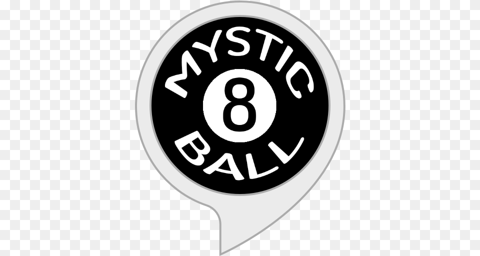 Mystic 8 Ball Amazonin Alexa Skills Circle, Symbol, Disk, Text, Logo Png