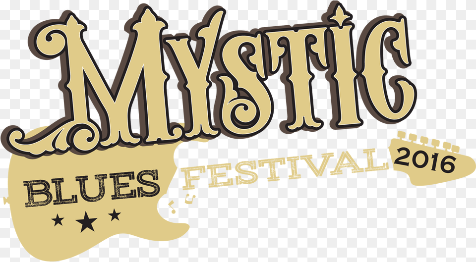 Mystic Blues Festival 2016 Event In Mystic Language, Text, Logo Free Png Download
