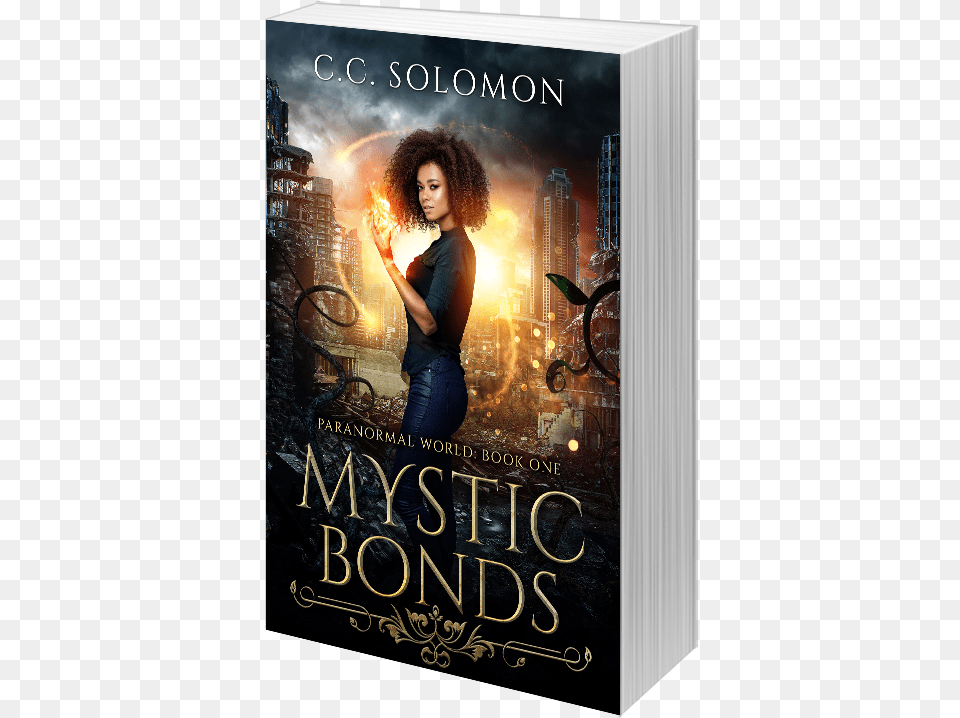 Mystic Bonds Book Cover Reveal Flyer, Novel, Publication, Advertisement, Poster Png