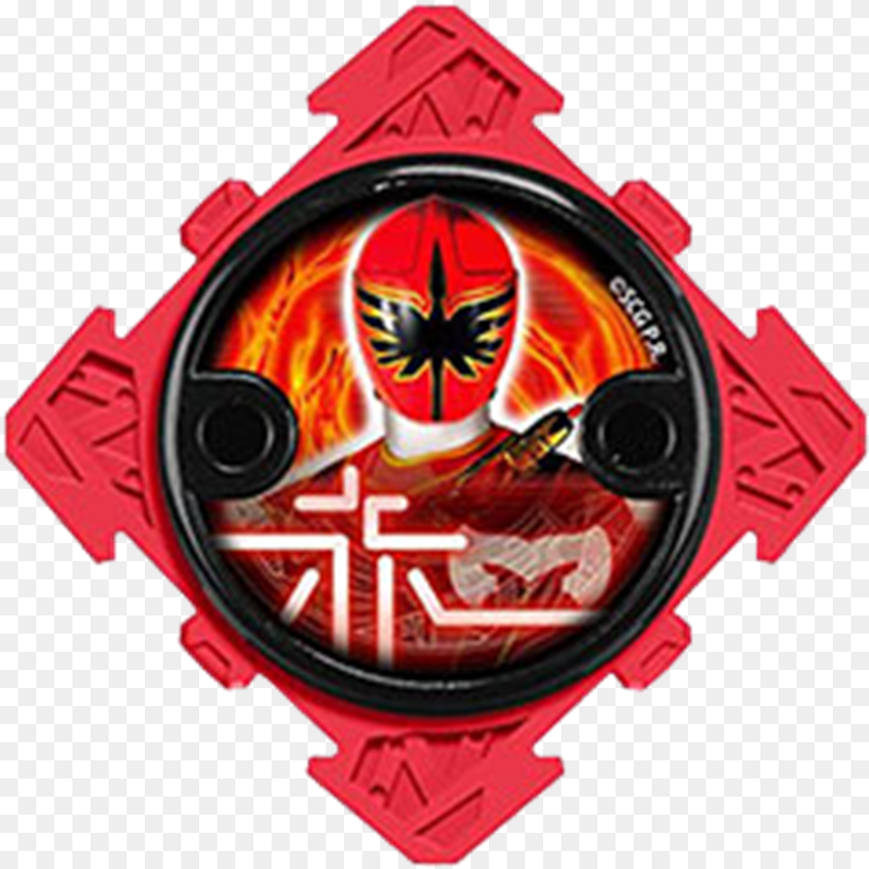 Mystic Force Red Ninja Power Star, Wristwatch Png
