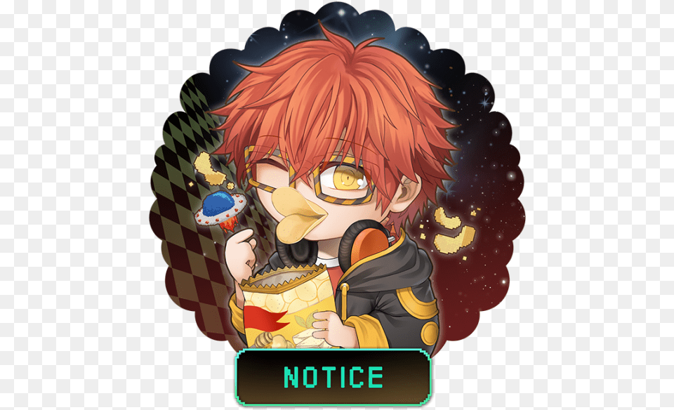 Mystic Messenger Ufo Added 707 Mystic Messenger Christmas, Book, Comics, Publication, Baby Free Png Download