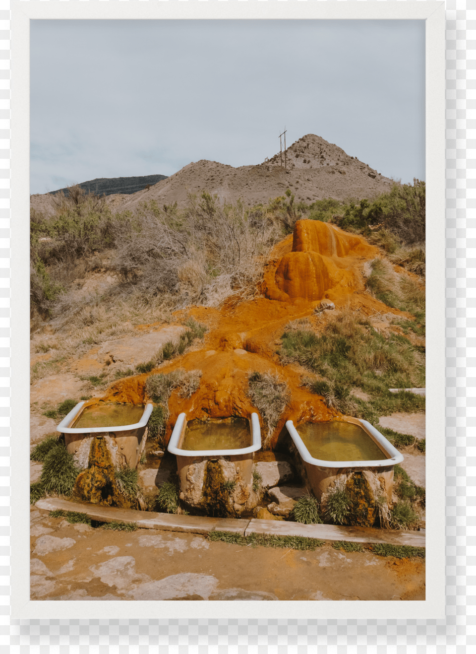 Mystic Mountain Water Picture Frame, Bathing, Bathtub, Person, Tub Free Png Download