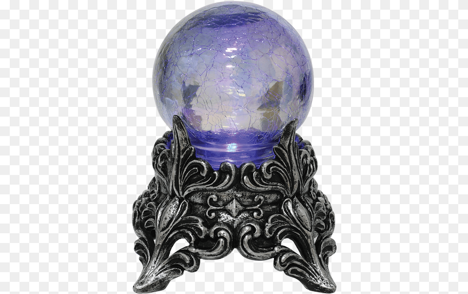 Mystic Oil Slick Crystal Ball Crystal Ball, Sphere, Accessories, Art Free Png