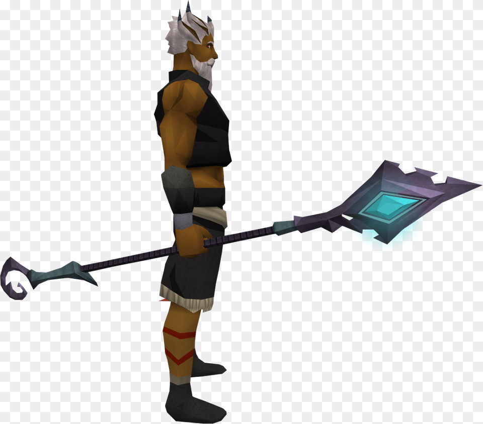 Mystic Water Staff Runescape Wiki Fandom Powered By Starfury Weapons Runescape, Person Free Png Download