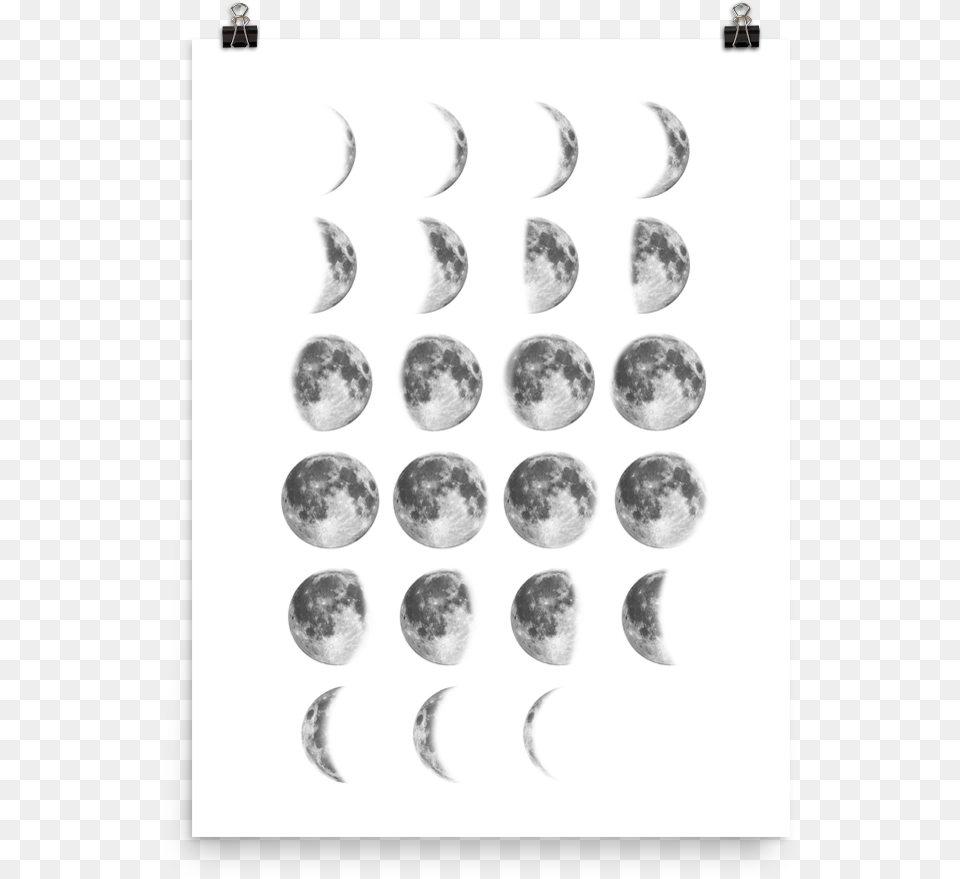 Mystical Moon Phases Cuadro Fases De La Luna, Astronomy, Nature, Night, Outdoors Png Image