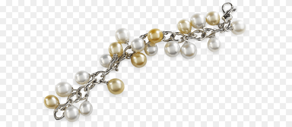Mystique Bracelet By Lohri White Gold With South Sea Pearl, Accessories, Jewelry, Chandelier, Lamp Free Png