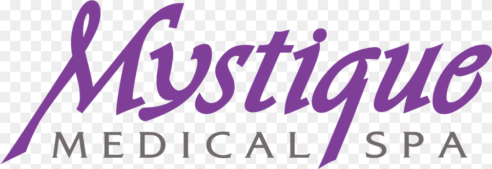 Mystique Medical Spa, Purple, Text Free Png