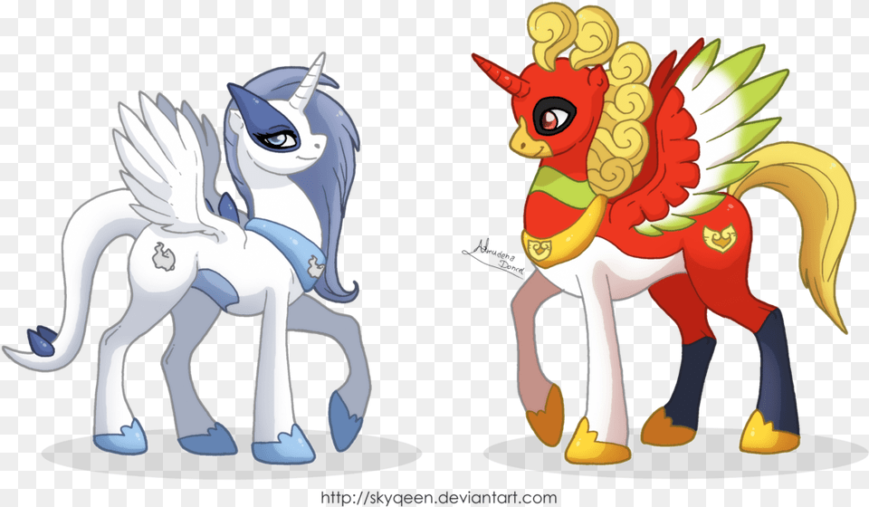 Mysweetqueen Ho Oh Lugia Pokmon Ponified Pony My Little Pony Friendship Is Magic, Book, Comics, Publication Free Transparent Png