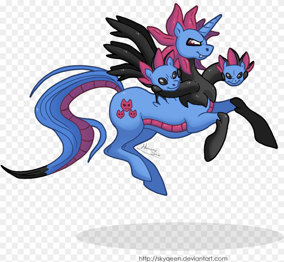 Mysweetqueen Hydreigon Pokmon Ponified Safe Solo Cartoon Free Png