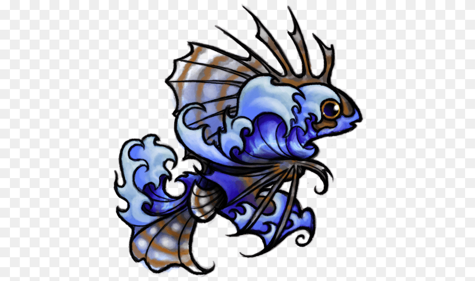Mythical Creature Clipart Skin And Ink Illustrating The Modern, Aquatic, Water Free Png Download