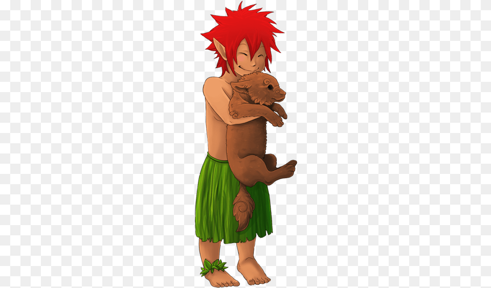 Mythical Creatures Anime Kijimuna, Baby, Person, Hula, Toy Free Png Download