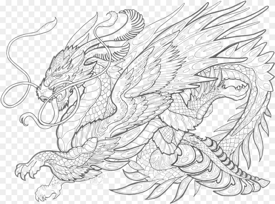 Mythical Creatures Coloring Pages, Art, Doodle, Drawing, Chandelier Free Png Download