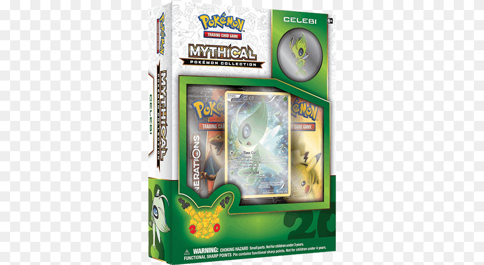 Mythical Pokemon Collection Pokemon Box Jirachi Mythical Box, Advertisement, Poster, Disk, Dvd Free Png Download