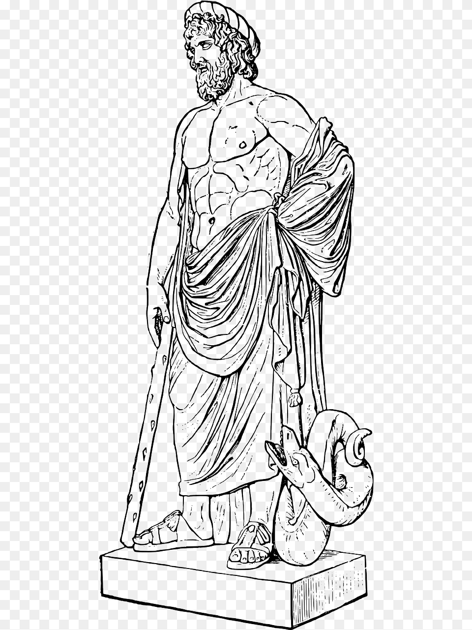Mythology Ancient Greek Picture Ancient Greek Statues Outline, Art, Adult, Wedding, Person Png
