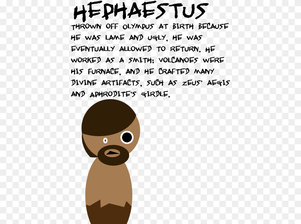 Mythology Clipart Hephaestus Greek God Hephaestus, Baby, Person, Animal, Wildlife Free Transparent Png