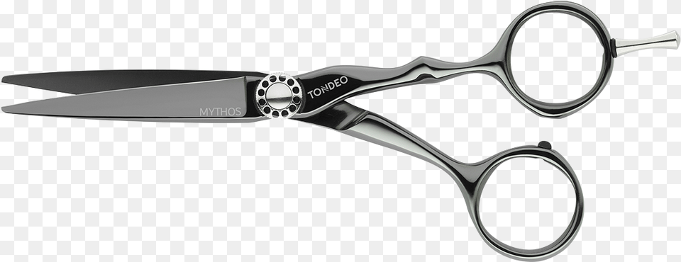 Mythos Black Premium Line Scissors Tondeo Shears, Blade, Weapon Free Transparent Png