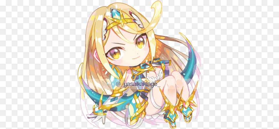 Mythra Acrylic Charm Mythra Charm, Book, Comics, Publication, Baby Free Png Download