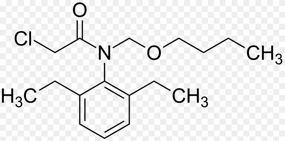 N Butoxymethyl 2 Chloro N 26 Diethylphenylacetamide 200 Clipart Free Png Download