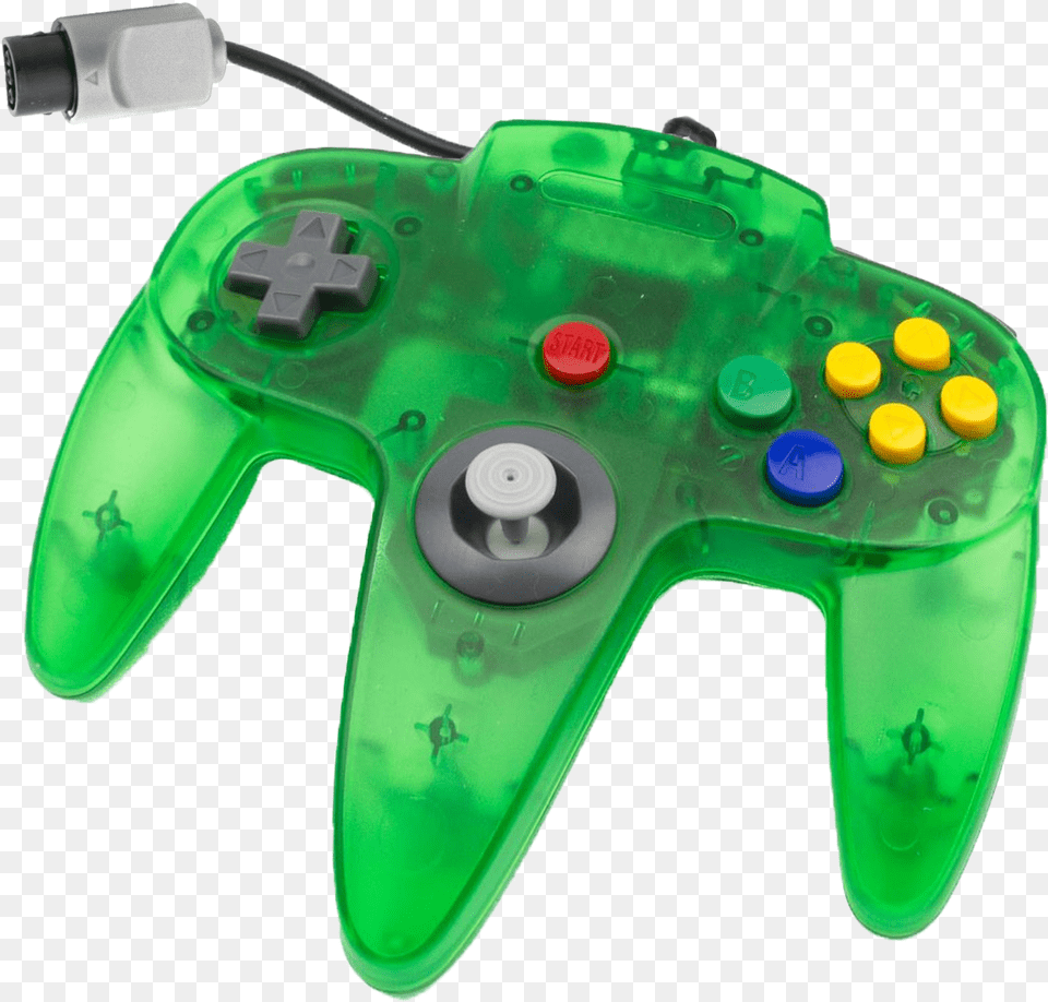 N Classic Ttx Green Red N64 Controller, Electronics, Joystick Png