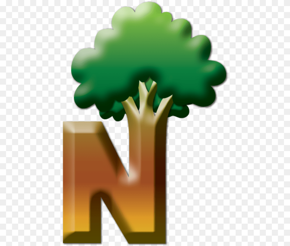 N Illustration, Green, Plant, Tree, Person Png Image