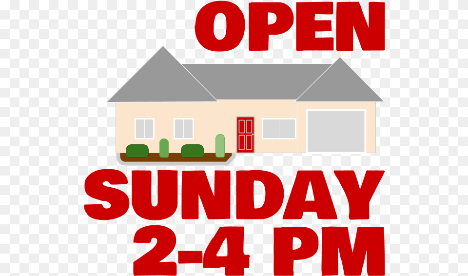 N Luther Rd Georgetown In Open House Sunday, Neighborhood, Advertisement, Poster, Text Free Png