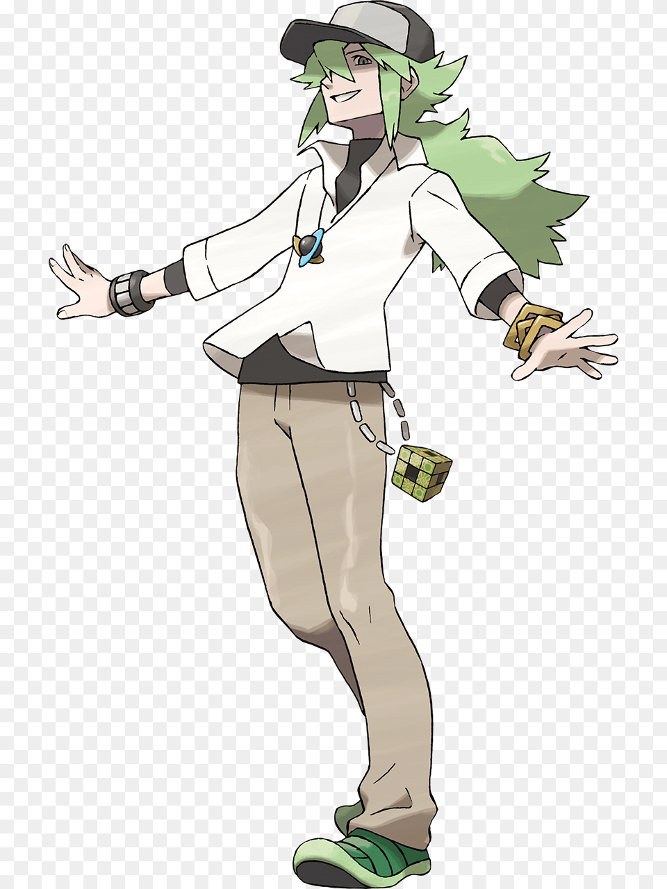 N Pokemon Black And White, Adult, Male, Person, Man Png