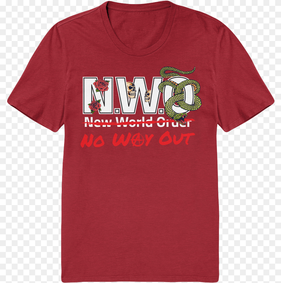 N W O T Shirt, Clothing, T-shirt Free Png Download