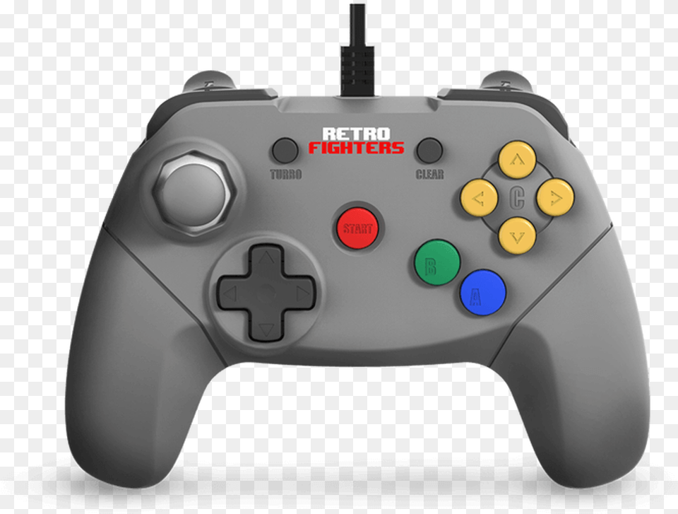N64 Controller Retro Fighters N64 Controller, Electronics, Electrical Device, Switch, Joystick Png Image