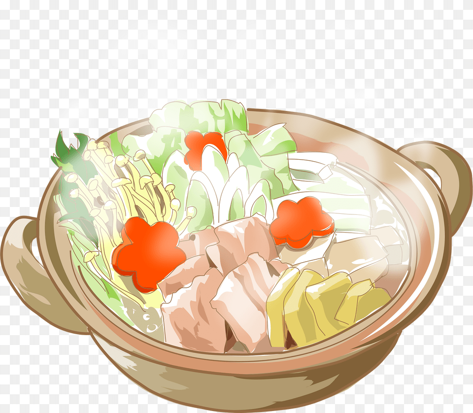 Nabemono Food Clipart, Meal, Bowl, Dish, Lunch Free Transparent Png