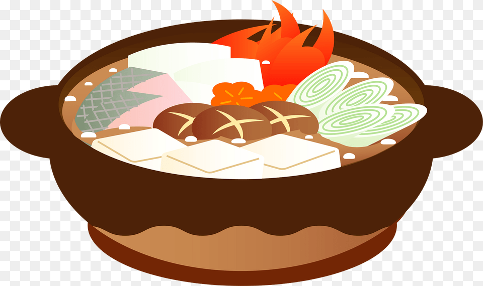 Nabemono Food Clipart, Meal, Dish, Cream, Dessert Free Png