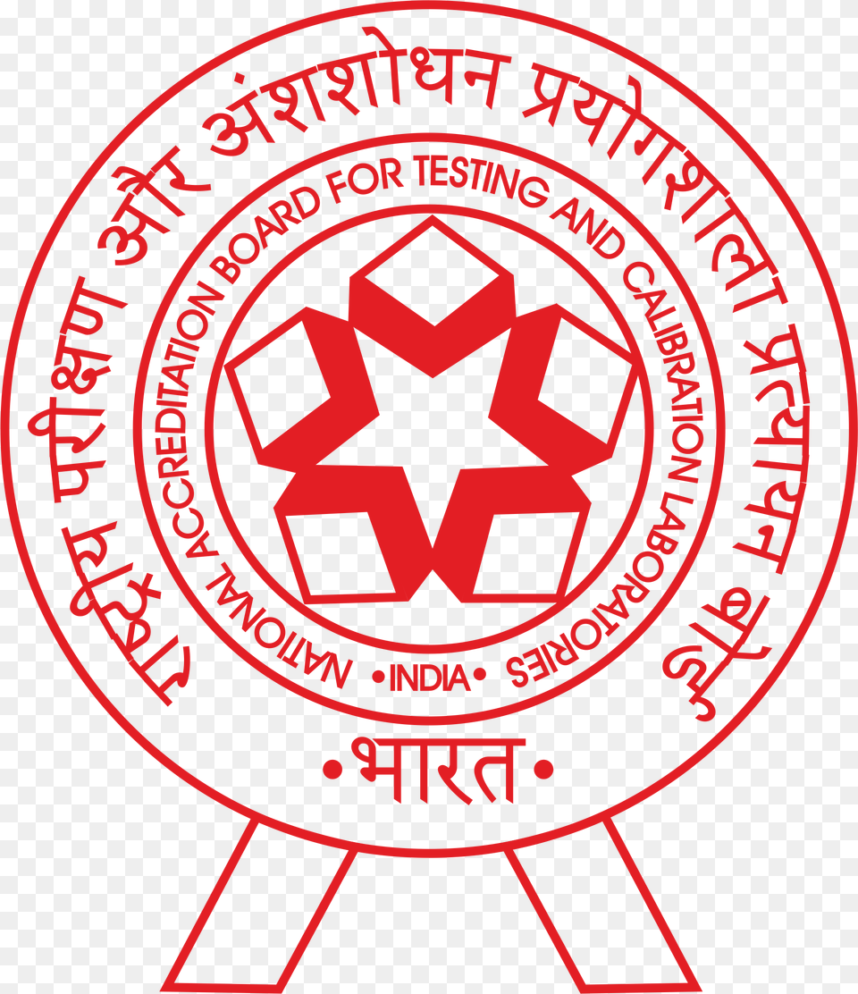 Nabl Logo Identity Autonomous National Accreditation Board For Testing And Calibration, Symbol, Recycling Symbol, Food, Ketchup Free Png