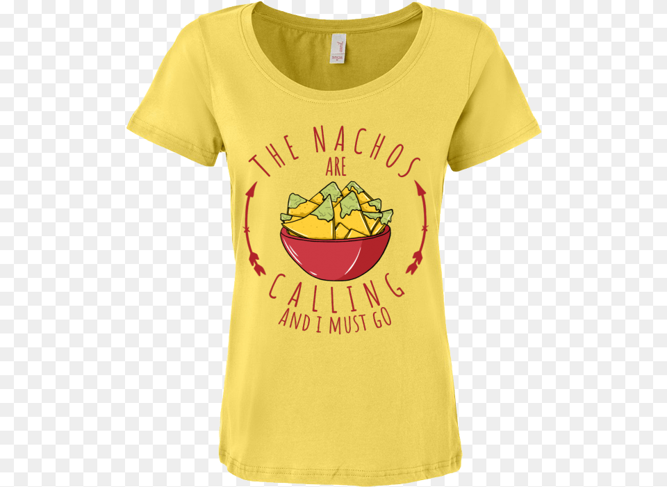 Nachos Are Calling T Shirt Template Yellow And White Nike Shirt, Clothing, T-shirt, Food, Fruit Png