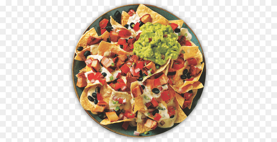 Nachos In A Tortilla Bowl Qdoba Food, Snack, Pizza Free Png